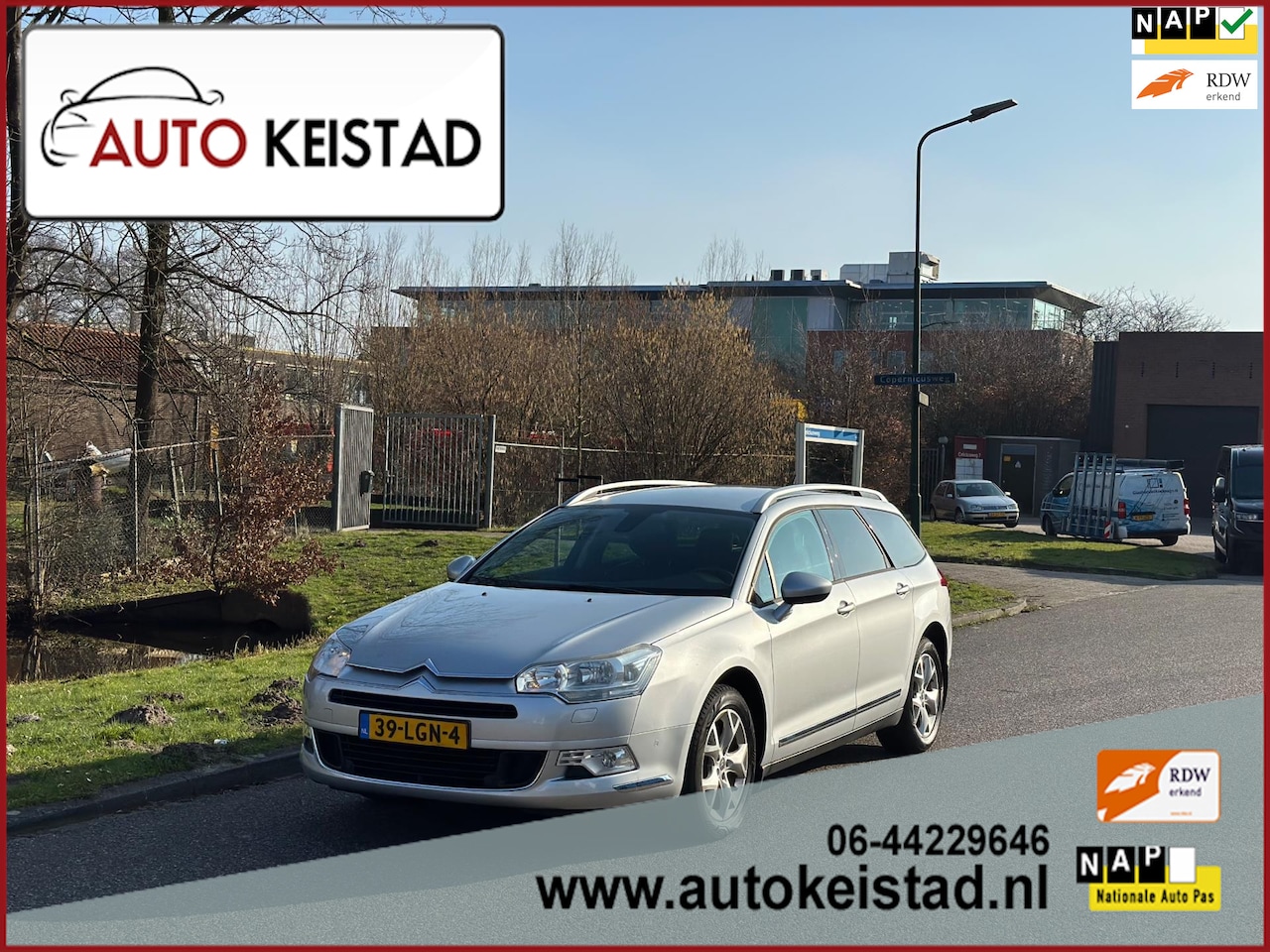 Citroën C5 Tourer - 1.6 THP 156PK LEDER/NAVIGATIE/CRUISE! NETTE STAAT! - AutoWereld.nl