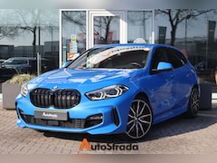 BMW 1-serie - (f40) 118i M-Sport 140PK AUT | Carplay I Misano Blue I Navi I Camera I Kuipstoel