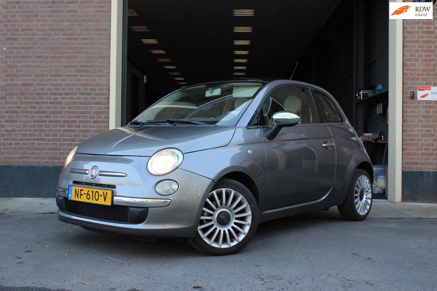 Fiat 500 - 0.9 TwinAir |Panoramadak|Lmv|Leer|Nieuwe APK| - AutoWereld.nl