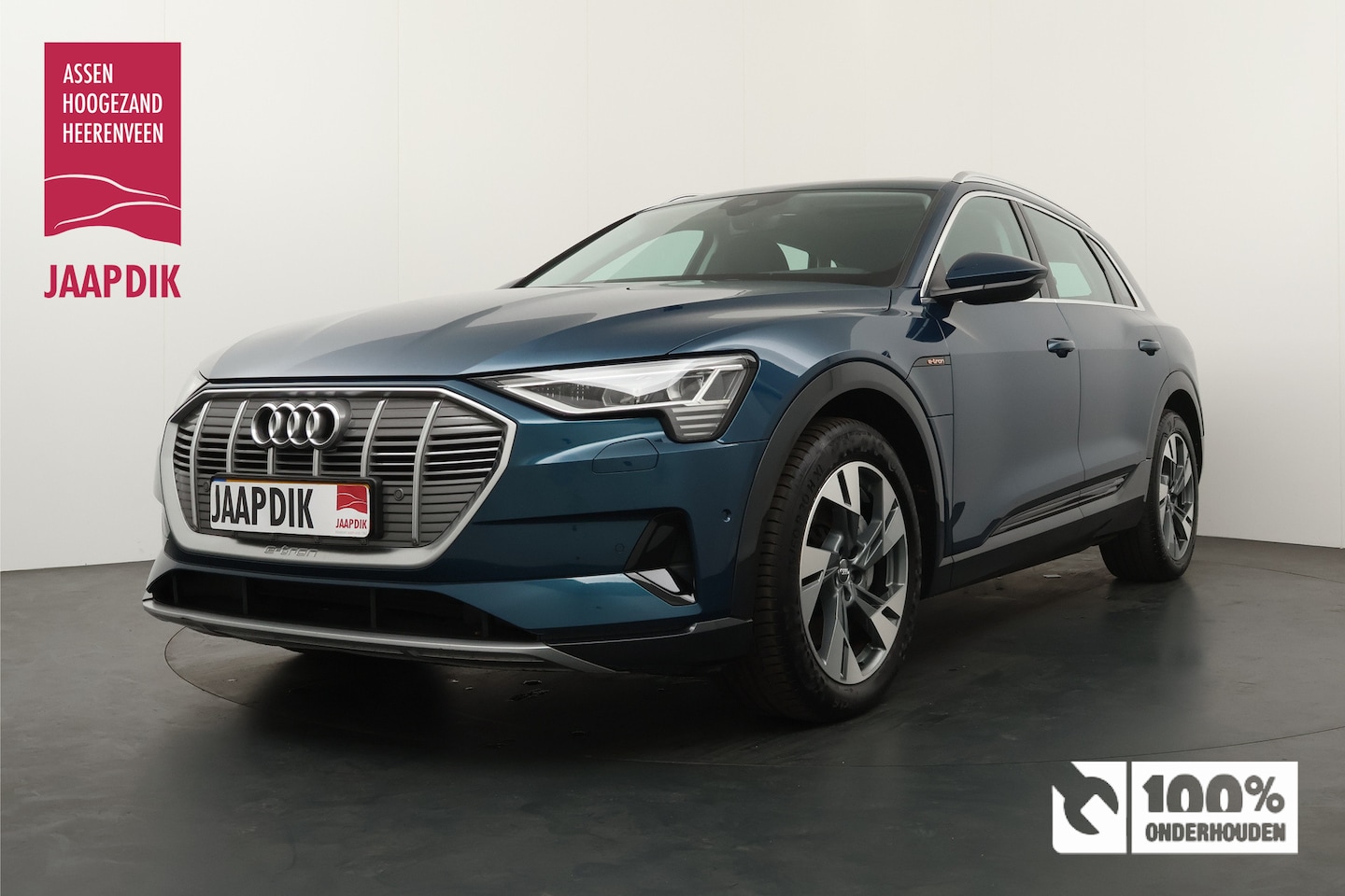 Audi e-tron - BWJ 2019 e-tron 55 quattro 408 PK advanced 95 kWh AUTOMAAT / FULL LED / SCHUIF PANODAK / N - AutoWereld.nl