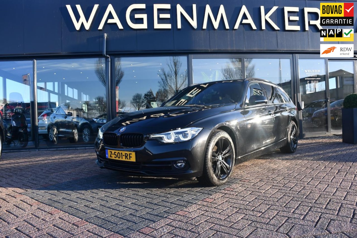 BMW 3-serie Touring - 318i M Sport Edition AUT|Nav|Cam|Trekhaak - AutoWereld.nl