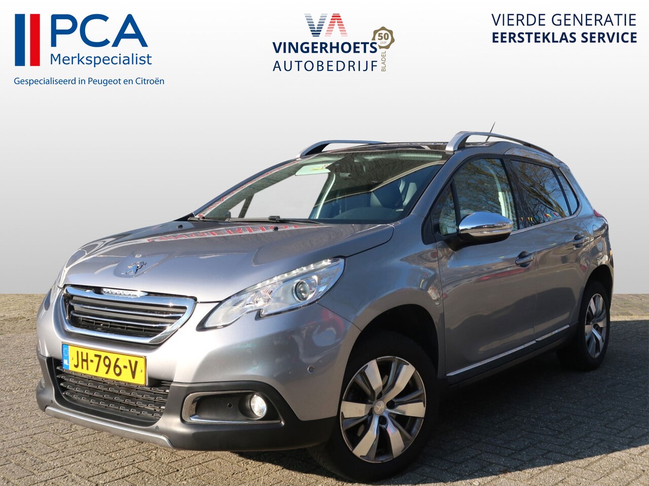 Peugeot 2008 - 1.2 Benzine Allure EAT6 AUTOMAAT 110 Pk * Automaat * Navigatie * Panoramadak * Trekhaak * - AutoWereld.nl