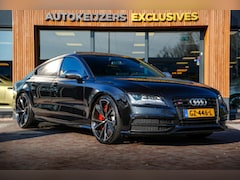 Audi A7 Sportback - 4.0 TFSI S7 quattro Pro Line plus Klepuitlaat Carbon Panodak BOSE ACC Camera Memory Sterre