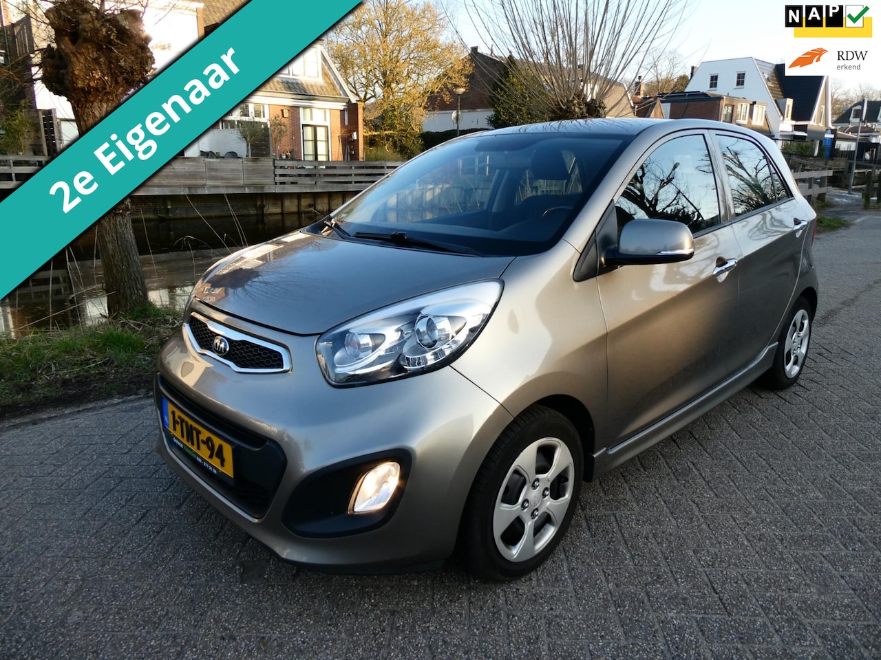 Kia Picanto - 1.2 CVVT 86pk Executive Clima Keyless 5-deurs 147.000km Zuinig - AutoWereld.nl