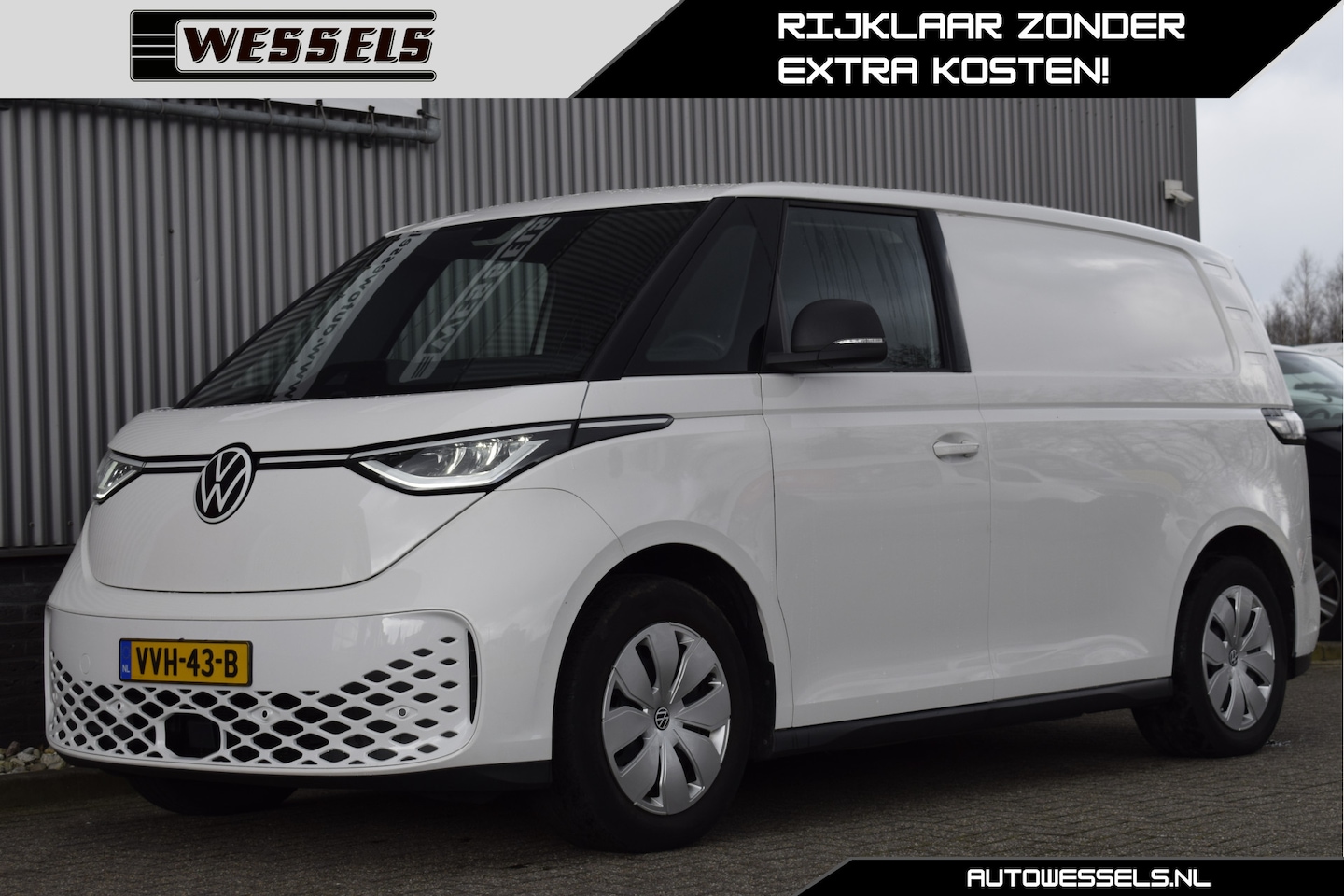 Volkswagen ID. Buzz Cargo - 77 kWh 204pk Adaptive cruise, Carplay, Stoelverwarming, - AutoWereld.nl