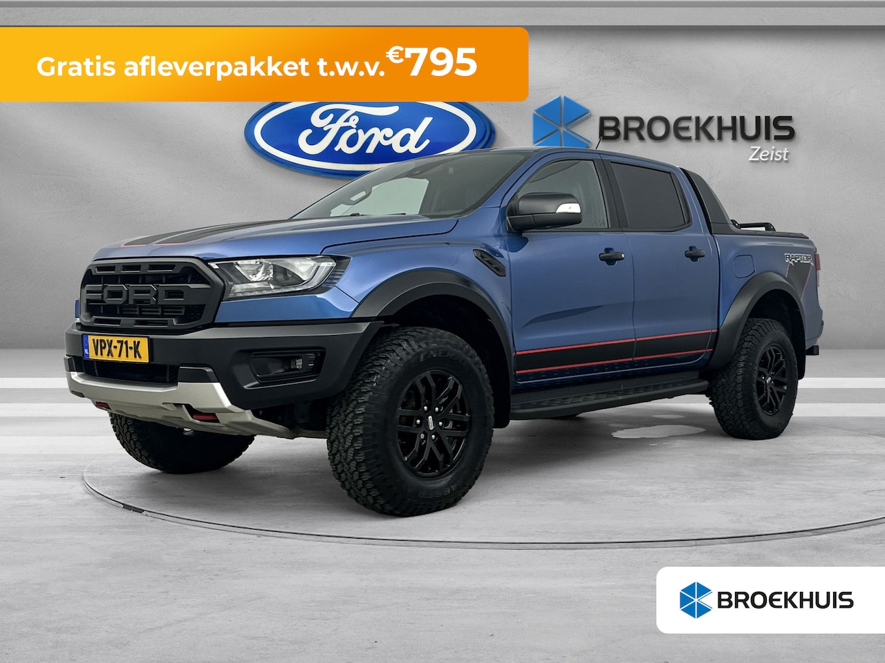 Ford Ranger Raptor - 2.0 EcoBlue | PERFORMANCE VERING | GRIJS KENTEKEN| NL AUTO - AutoWereld.nl