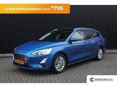 Ford Focus Wagon - 1.0 EcoBoost Titanium | Dealer o.h. | Panoramadak | Trekhaak | Privacy-glass | Keyless