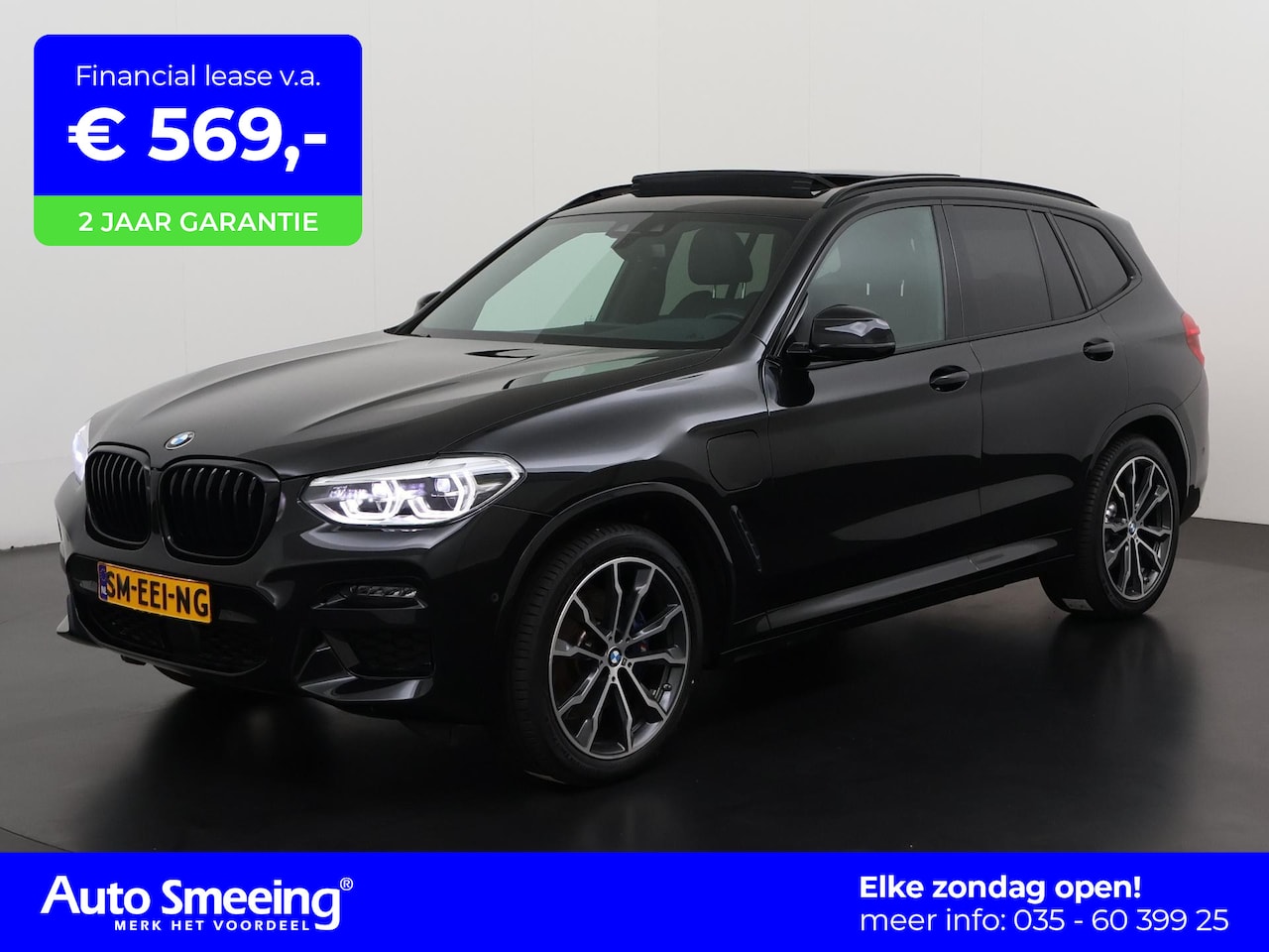 BMW X3 - xDrive30e M Sport Shadow | Panoramadak | H&K | Head Up | 20" | Zondag Open! - AutoWereld.nl