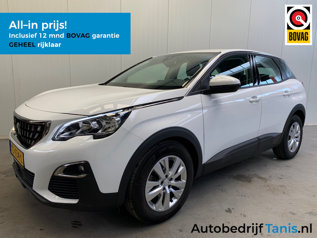 Peugeot 3008 - 1.2 Turbo 131PK PureTech Blue Lease Executive NAVIGATIE-VOL LEDER-AIRCO/ECC-CAMERA-PDC-DIG - AutoWereld.nl