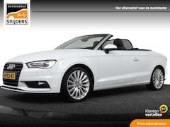 Audi A3 Cabriolet - 1.4 TFSI Ambition Pro Line Plus | Gletsjer White, Orig.NL 100% onderhouden | Navigatie | P