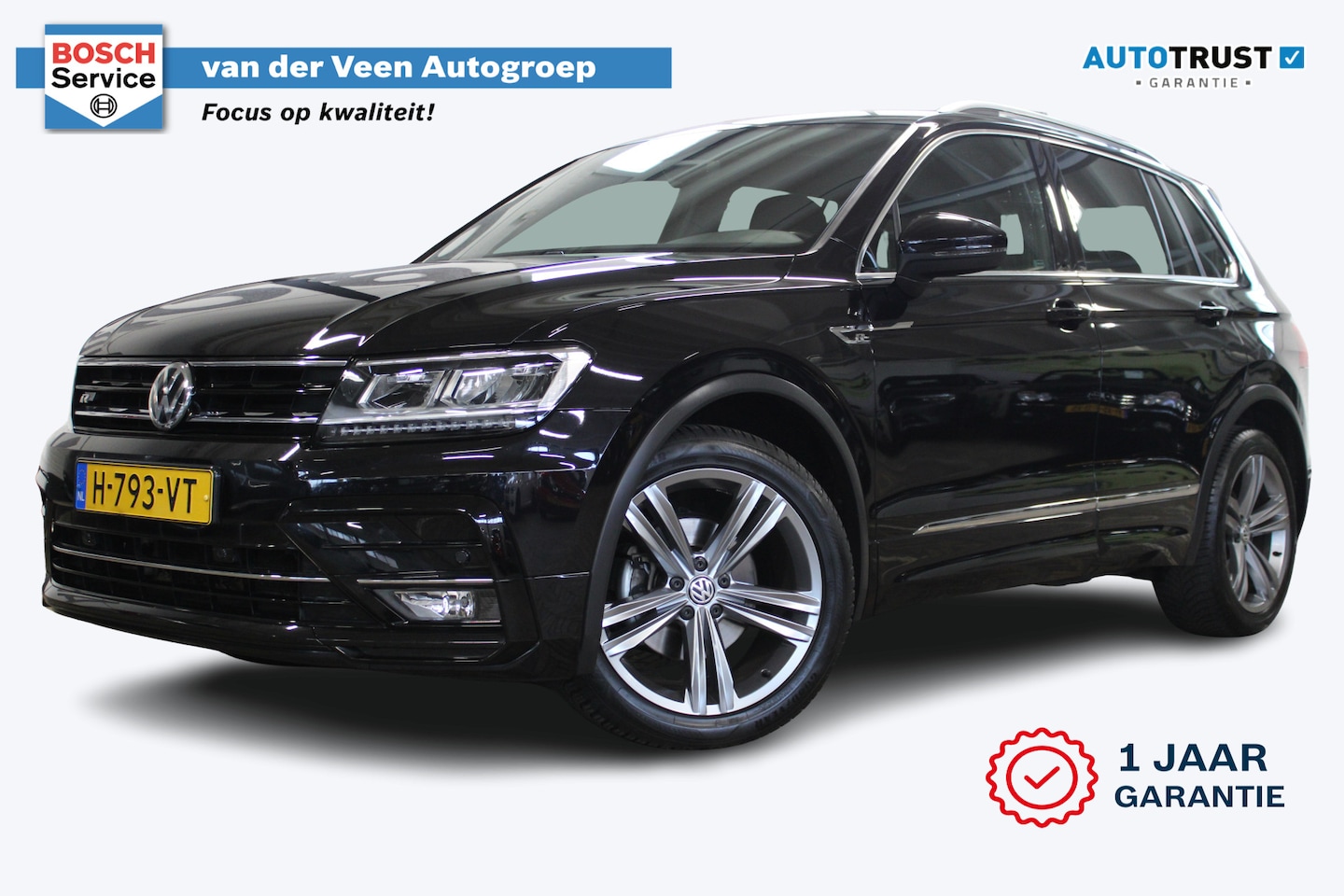 Volkswagen Tiguan - 1.5 TSI ACT Highline Business R | incl. 12 maanden garantie | R-Line | Wegklapbare trekhaa - AutoWereld.nl