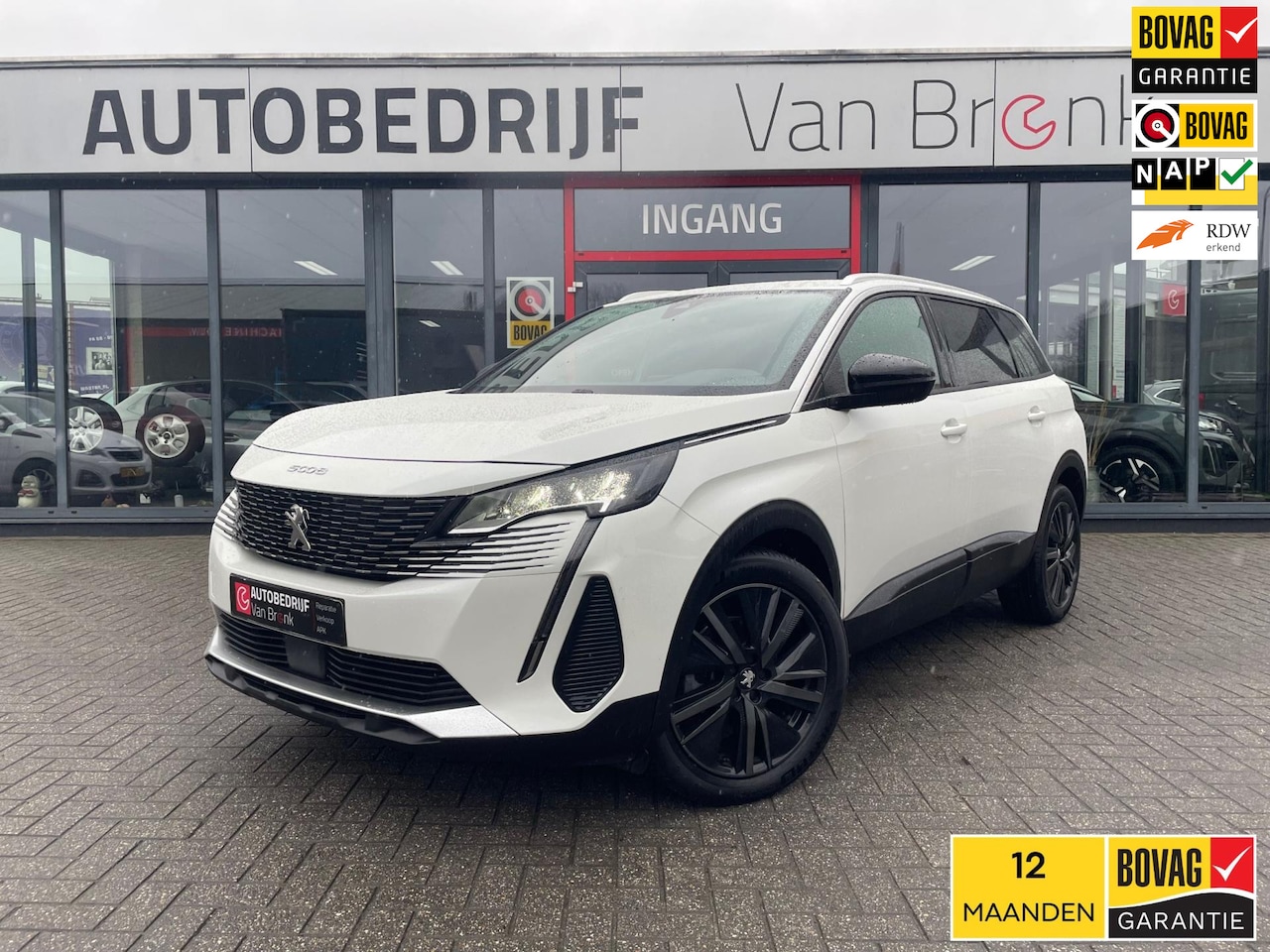 Peugeot 5008 - 1.2 Hybrid Active Business 136PK | Camera | Carplay | 7 Pers. - AutoWereld.nl