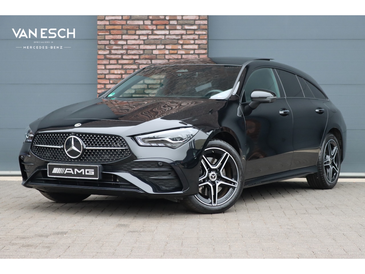 Mercedes-Benz CLA-klasse Shooting Brake - 250 e AMG Line Aut8 | Facelift | Panoramadak | Distronic+ | Memory | Advanced Sound System - AutoWereld.nl