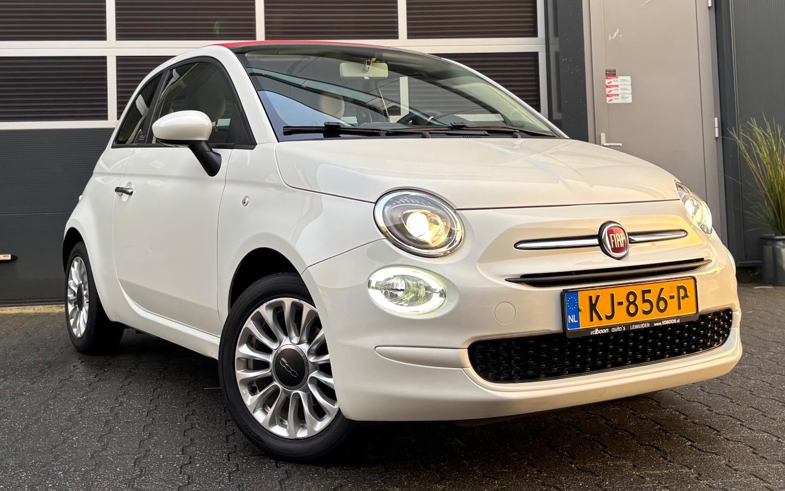 Fiat 500 C - 1.2 Popstar Cabrio*LED*NW RIEM*COMPLEET ONDERHOUDEN - AutoWereld.nl