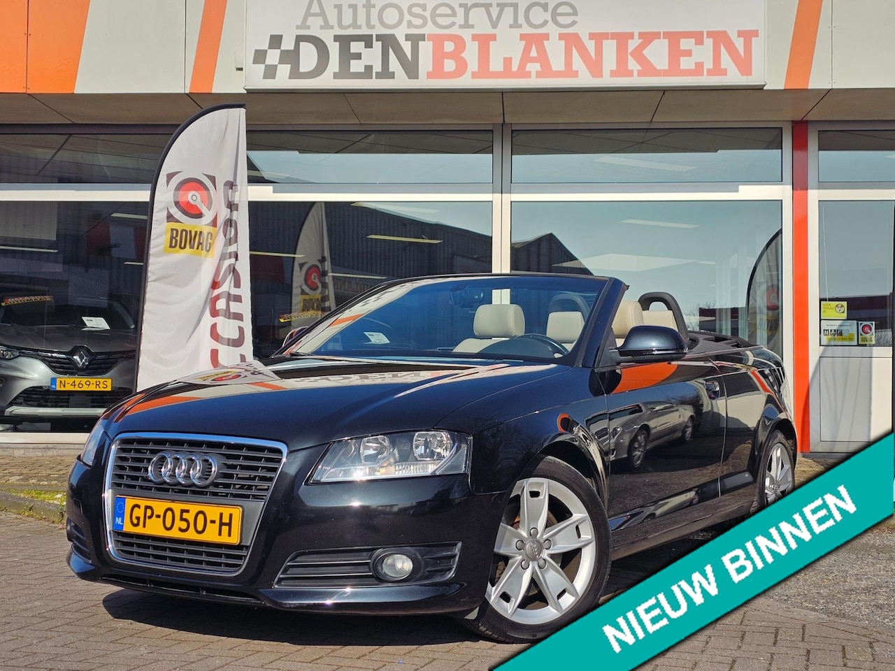 Audi A3 Cabriolet - 2.0 TFSI Ambition Automaat BJ.2008 / Half Leder / Airco ECC / Stoelverwarming / 17"Lmv - AutoWereld.nl