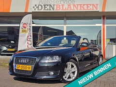 Audi A3 Cabriolet - 2.0 TFSI Ambition Automaat BJ.2008 / Half Leder / Airco ECC / Stoelverwarming / 17"Lmv