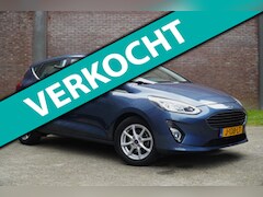 Ford Fiesta - 1.0 EcoBoost Hybrid 125PK Titanium, Navigatie, Climat-en Cruise control, V.ruitverwarming