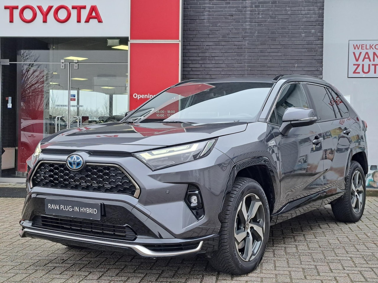 Toyota RAV4 - 2.5 PLUG-IN HYBRID AWD DYNAMIC NAVI LEDER+STOELVERW. PRIVACY-GLASS FACELIFT-MODEL EL-ACHTE - AutoWereld.nl