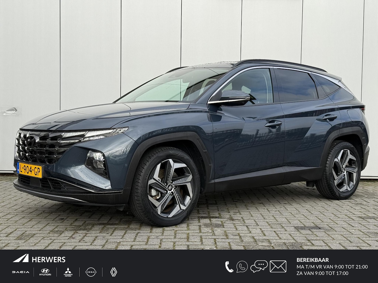 Hyundai Tucson - 1.6 T-GDI HEV Premium / Leder / Stoelverkoeling & Verwarming / 360 Camera / Adaptive Cruis - AutoWereld.nl