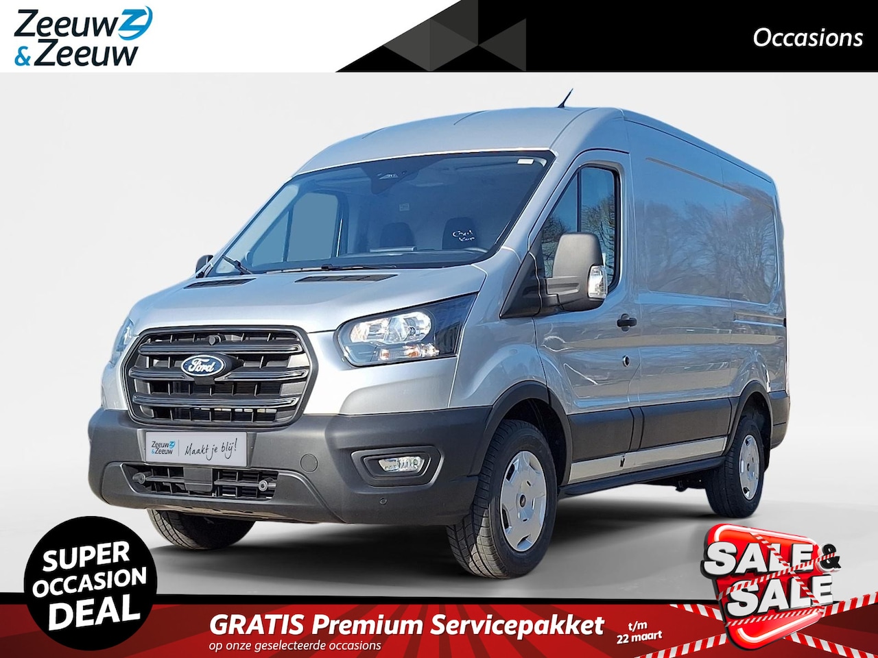 Ford Transit - 350 2.0 TDCI L2H2 Trend 165PK Automaat | BPM VRIJ | Camera | Cruise Control | Climate Cont - AutoWereld.nl