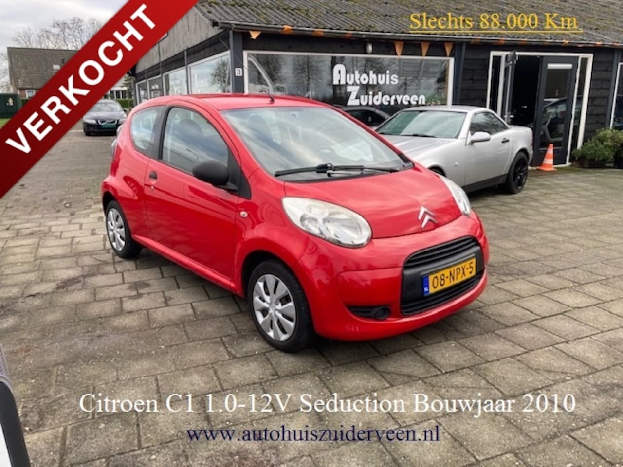 Citroën C1 - 1.0i 68PK 3DRS 2010 Slechts 86.000 Km - AutoWereld.nl