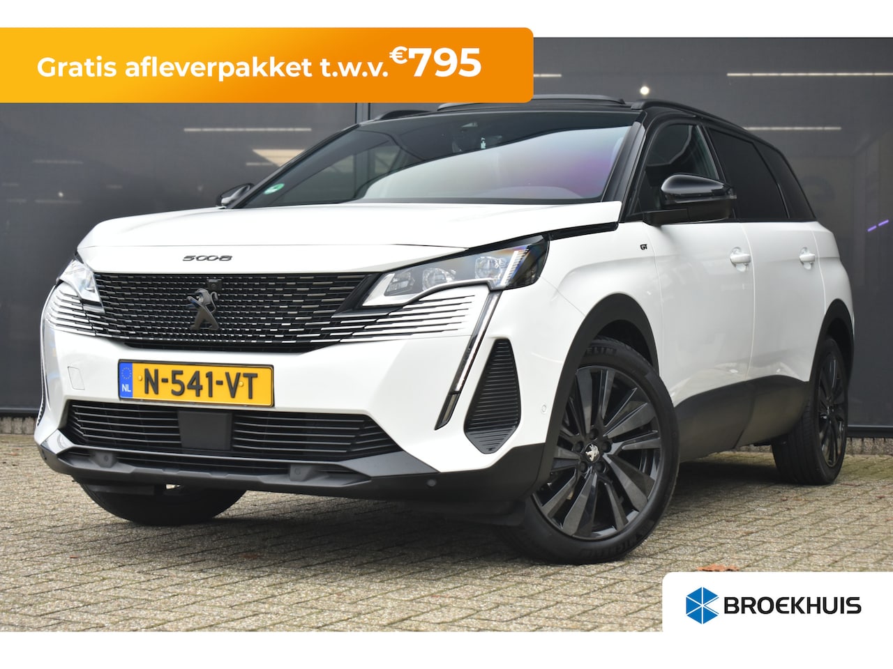 Peugeot 5008 - 1.6 PureTech GT Pack Business 180pk | Schuif/Kanteldak | Afn. Trekhaak | Elektr. Achterkle - AutoWereld.nl