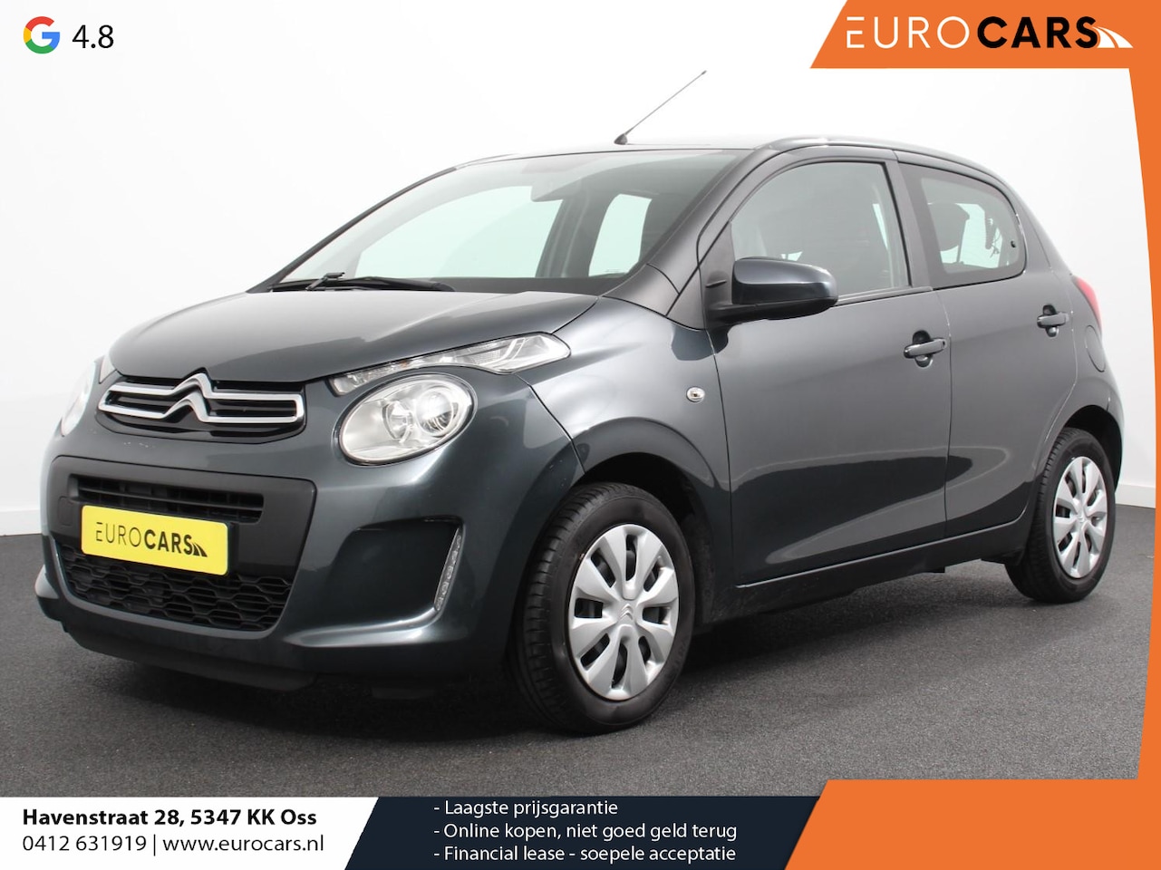 Citroën C1 - 1.0 VTi Feel Pack Comfort | Airco | Bluetooth | Led - AutoWereld.nl