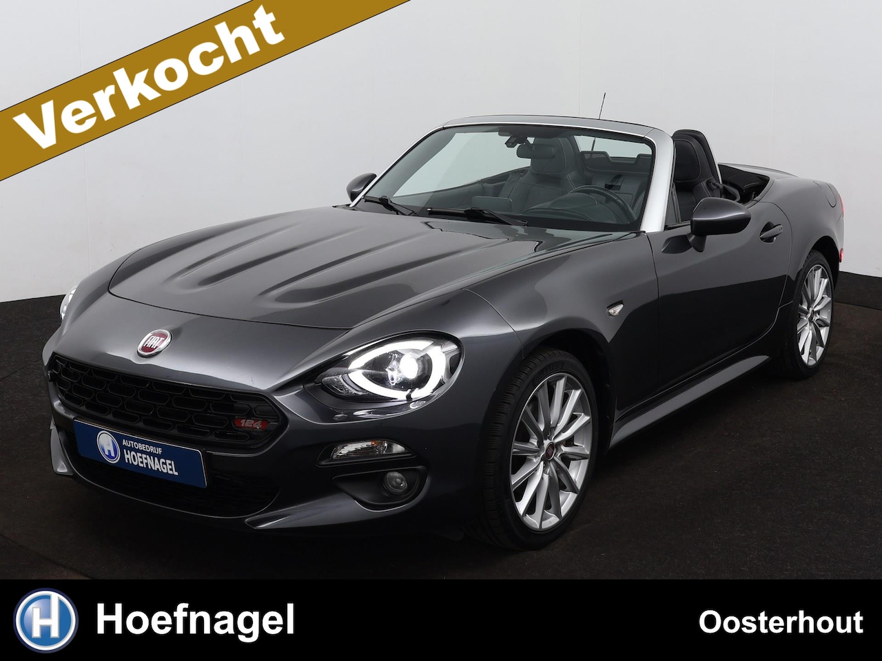 Fiat 124 Spider - 1.4 MultiAir Turbo 162pk Automaat|Lederen Bekleding|Stoelverwarming|Camera|Keyless|17"LM - AutoWereld.nl