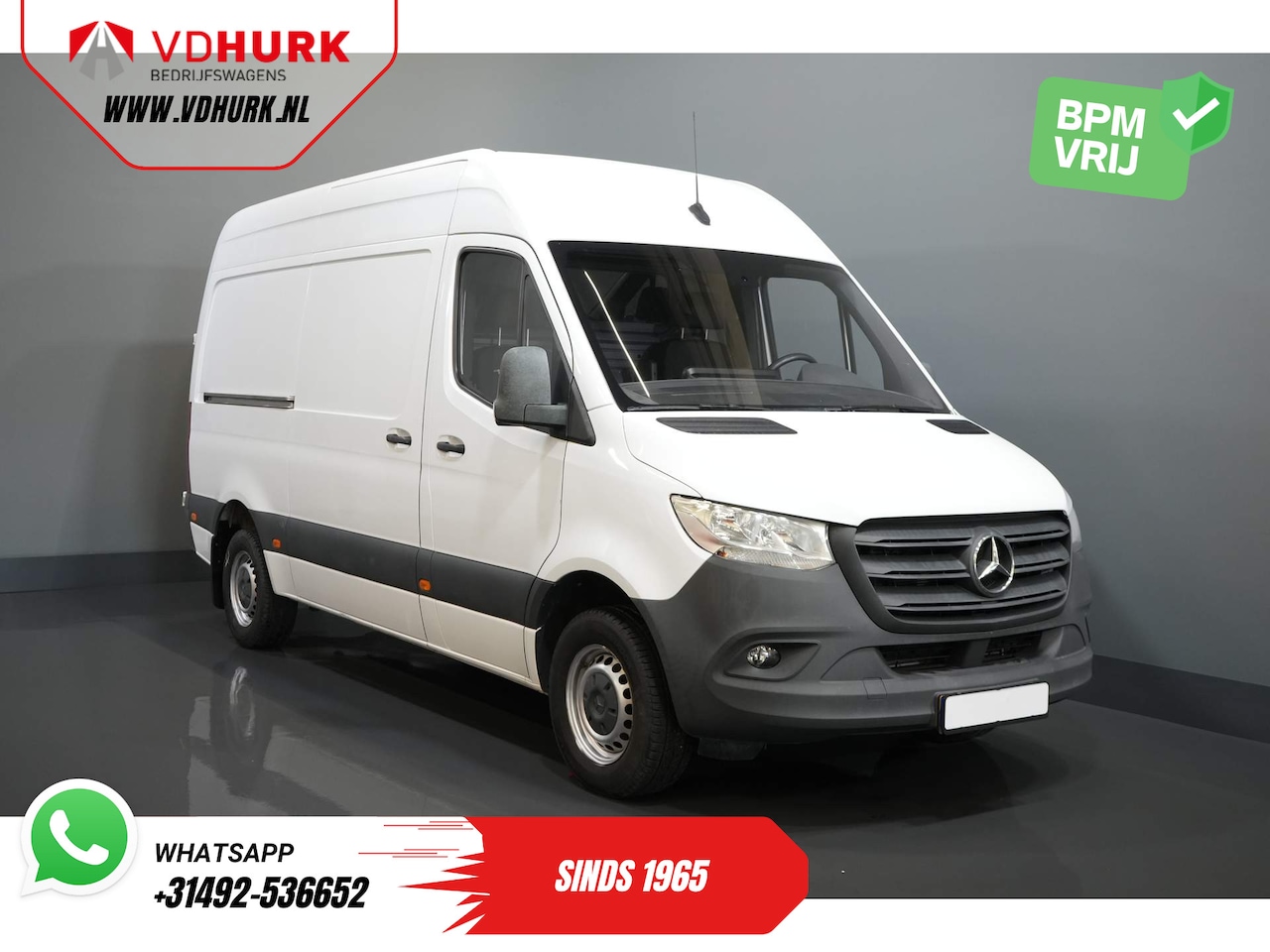 Mercedes-Benz Sprinter - 314 2.2 CDI RWD L2H2 Standkachel/ Cruise/ Airco/ Trekhaak - AutoWereld.nl