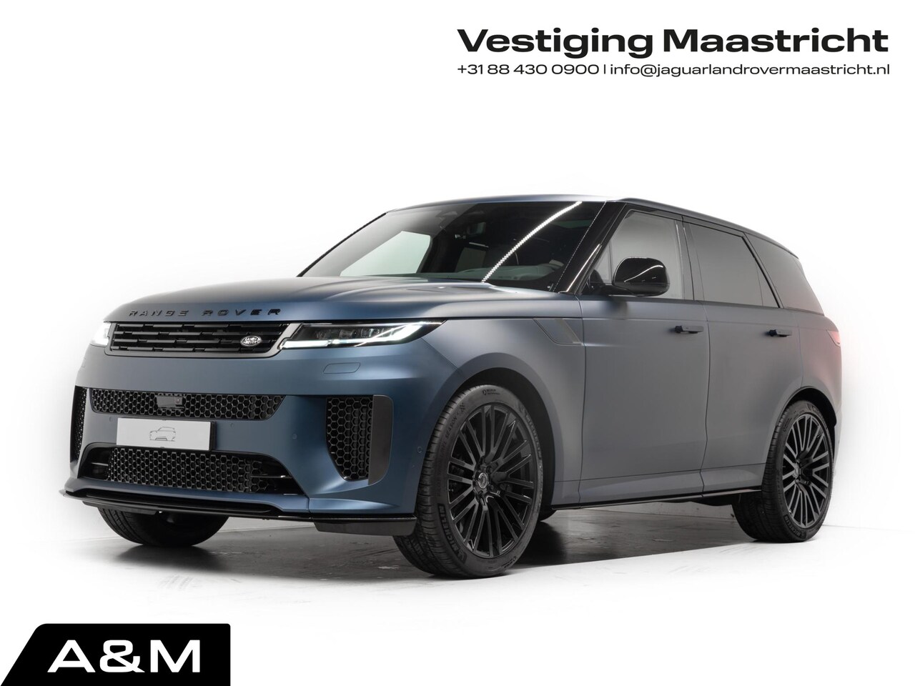 Land Rover Range Rover Sport - 4.4 P635 SV Edition Two Nebalu Blue - AutoWereld.nl