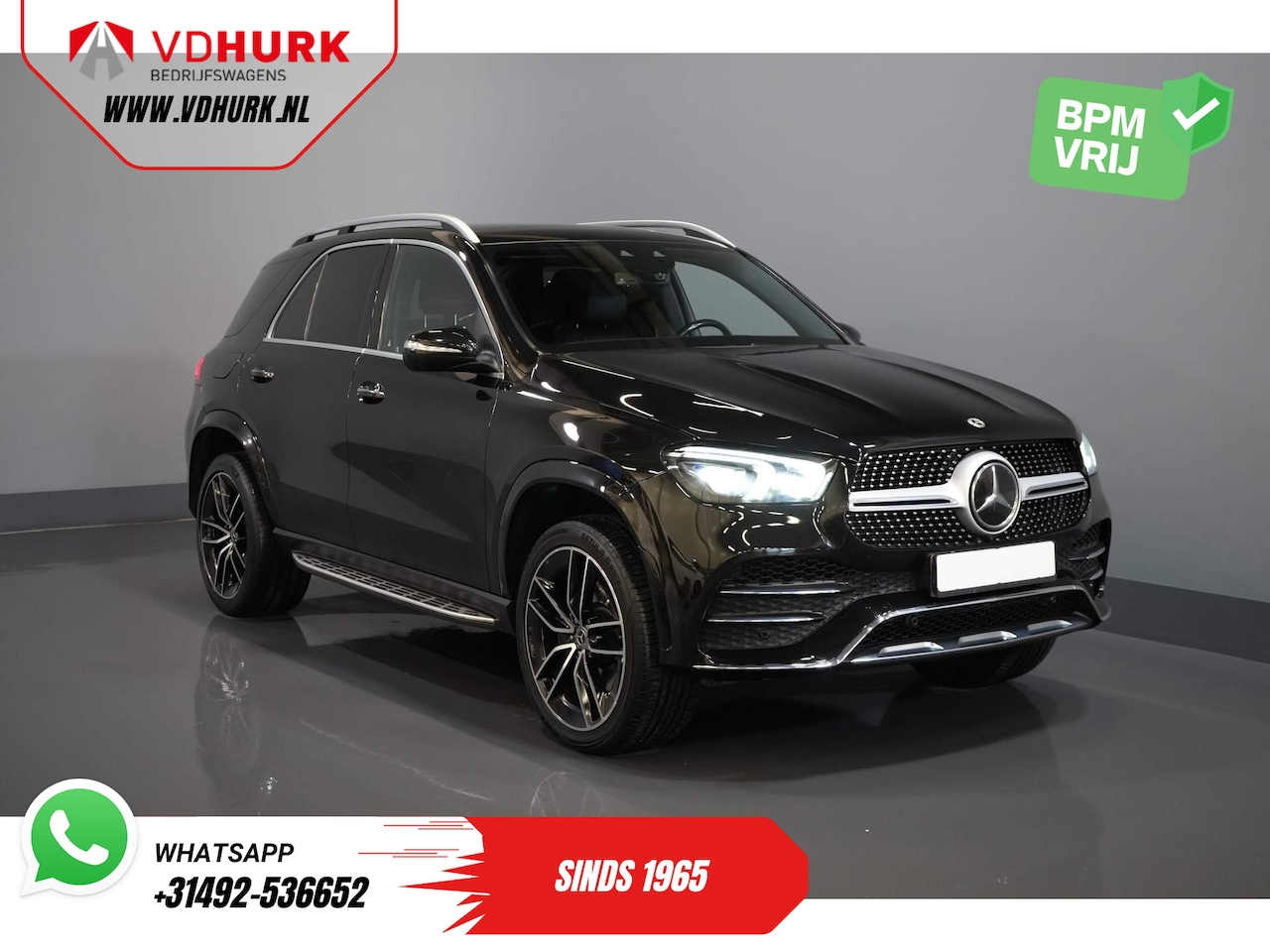 Mercedes-Benz GLE-Klasse - 400D 4MATIC Grijs Kent. AMG/ Airmatic/ Panorama/ Mem.Stoelen/ Adapt. Cruise/ 3.5t Trekverm - AutoWereld.nl