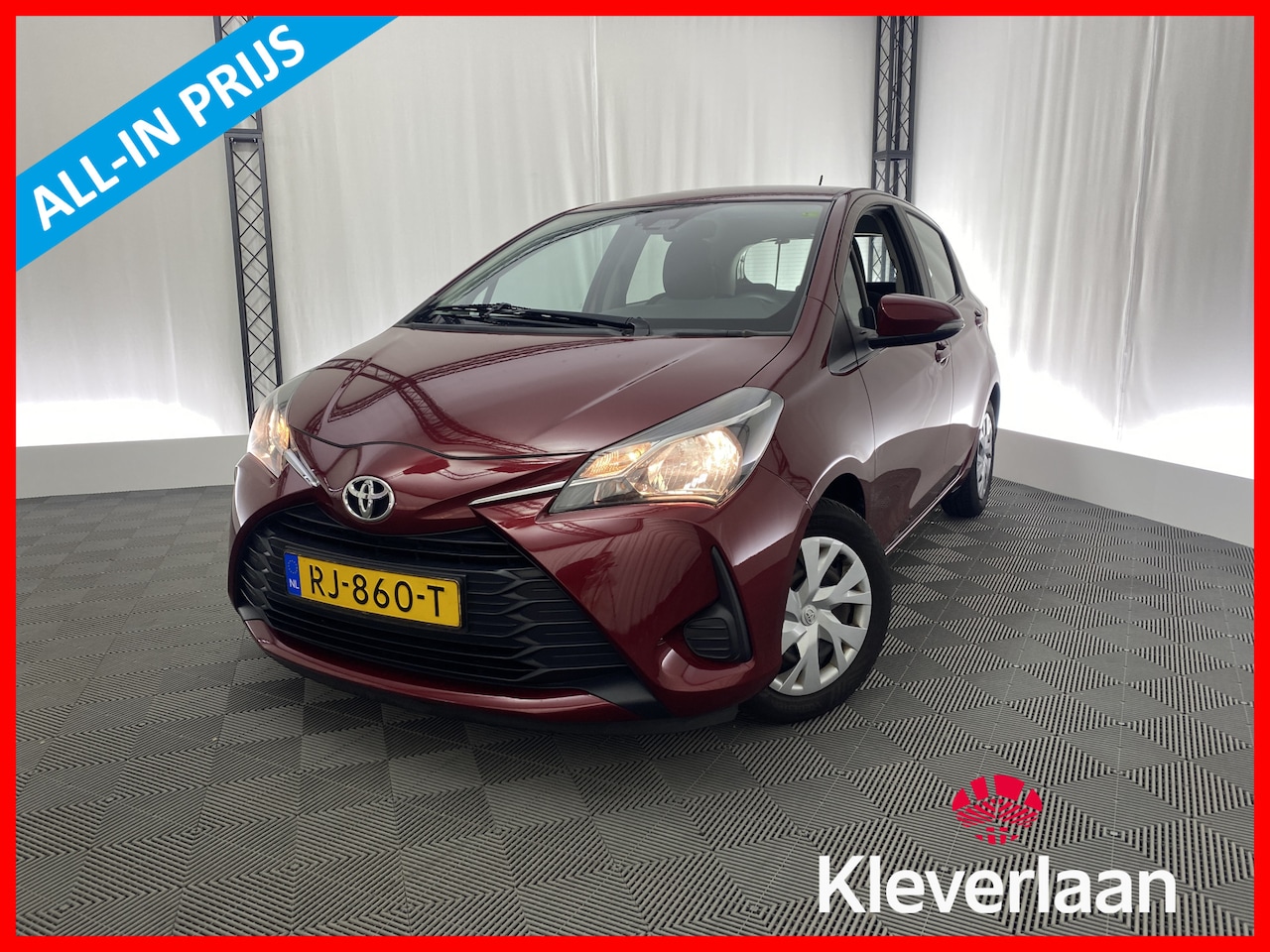 Toyota Yaris - 1.0 VVT-i Comfort | Airco | Bluetooth | Elek. Spiegels/Ramen | - AutoWereld.nl