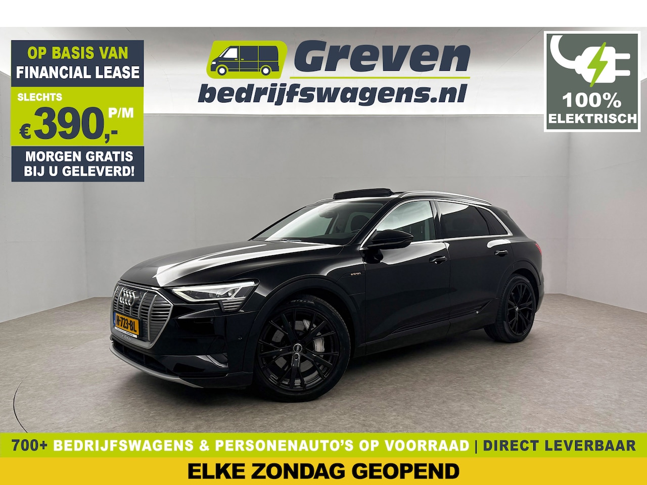 Audi e-tron - 50 Quattro Launch edition 71 kWh 313PK Pano LED 21"LMV Virtual Leder Carplay Cruise Clima - AutoWereld.nl