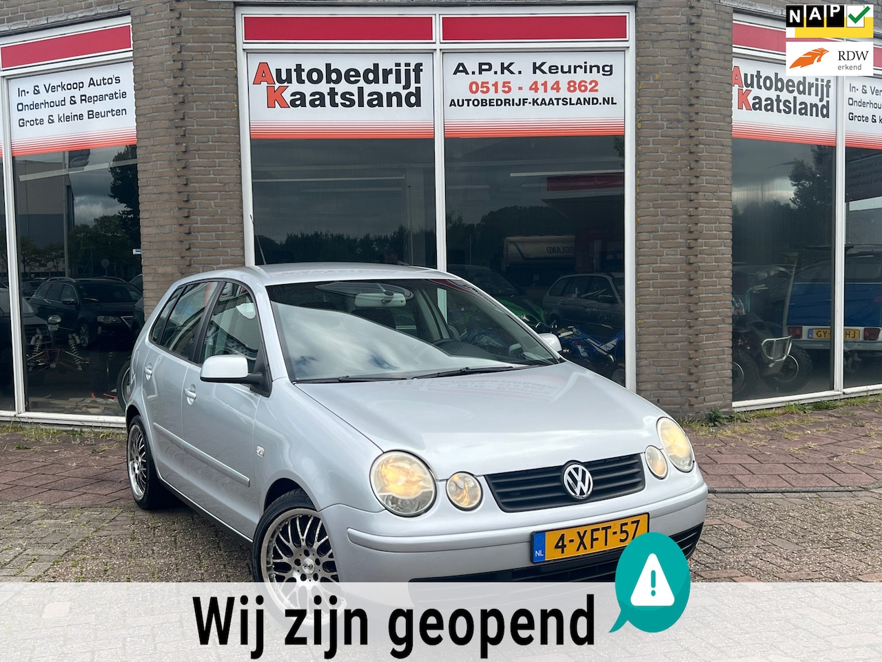 Volkswagen Polo - 1.4-16V Athene 5 Deurs - LMV - Airco - 2004 - AutoWereld.nl