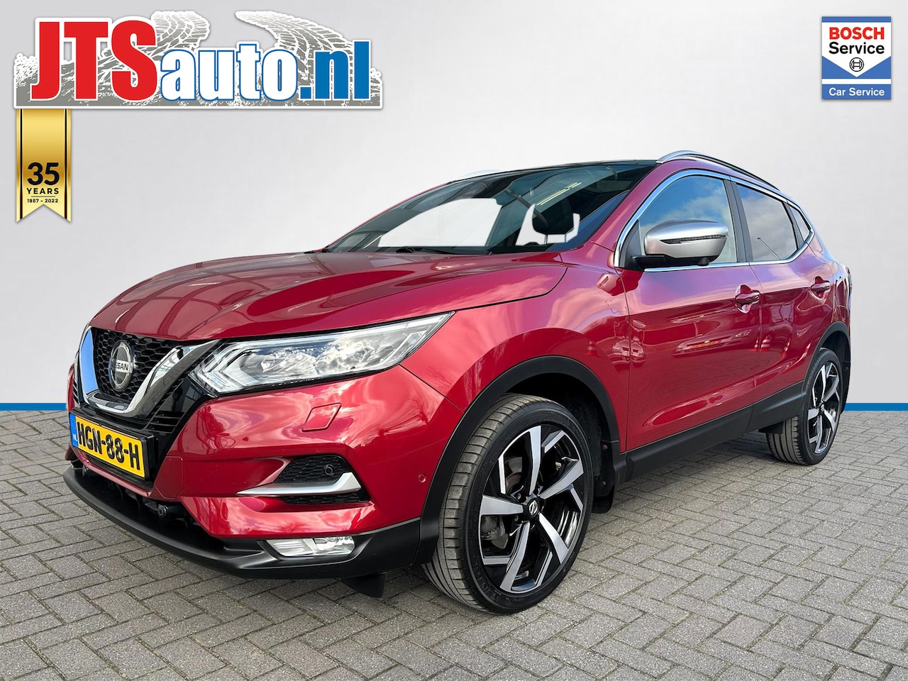 Nissan Qashqai - 1.2 Tekna 1.2 Tekna+, Pano, Leder, Winterpakket, BOSE Audio - AutoWereld.nl