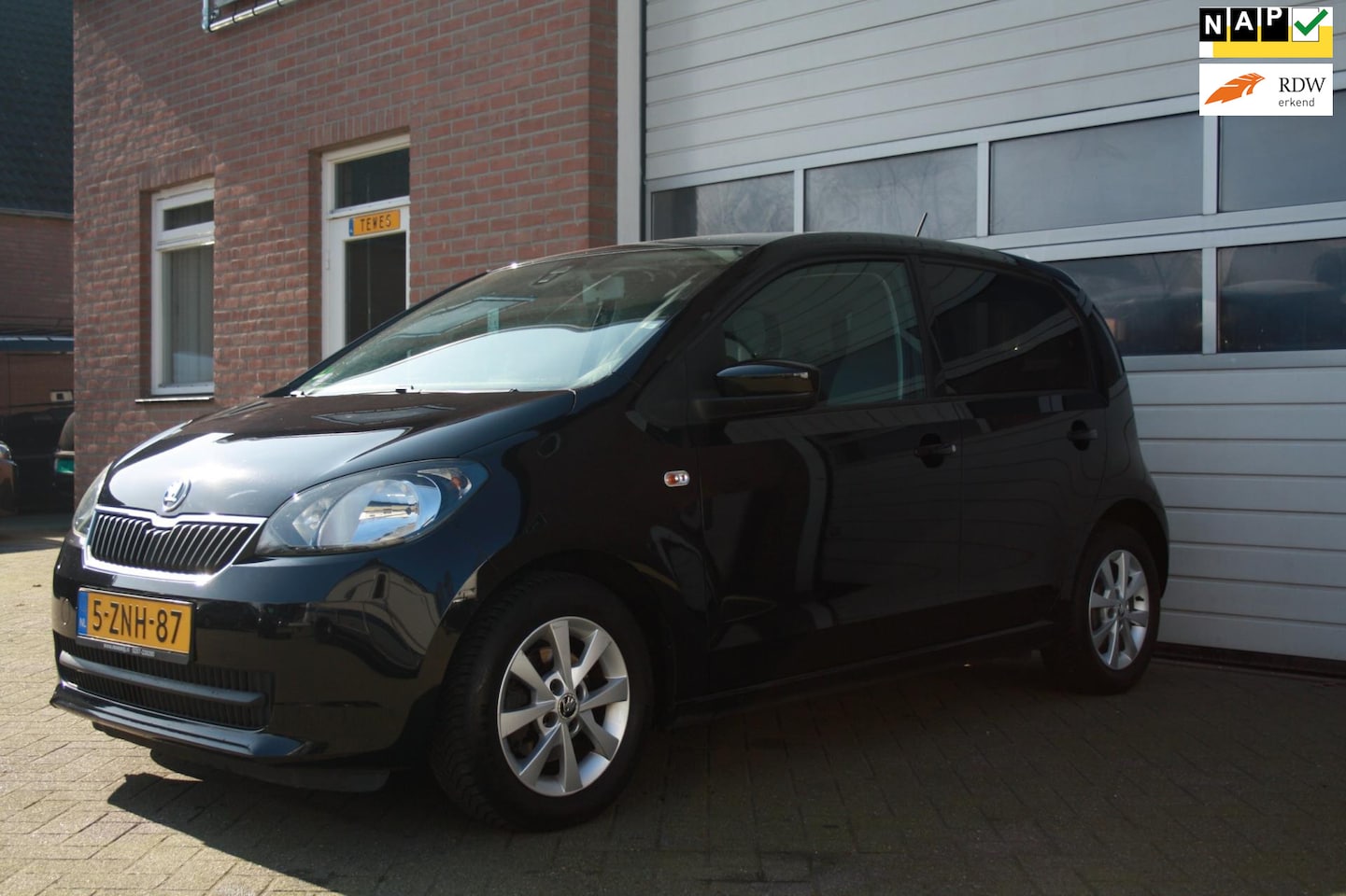 Skoda Citigo - 1.0 Greentech Edition.5 deurs.airco.cruise control.lm.wielen. - AutoWereld.nl