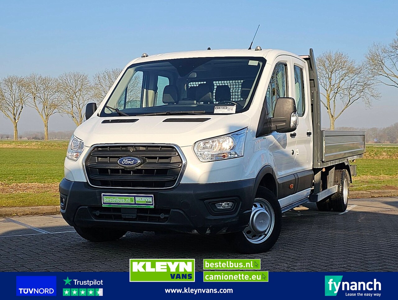 Ford Transit - 2.0 DubCab Open-Laadbak! - AutoWereld.nl