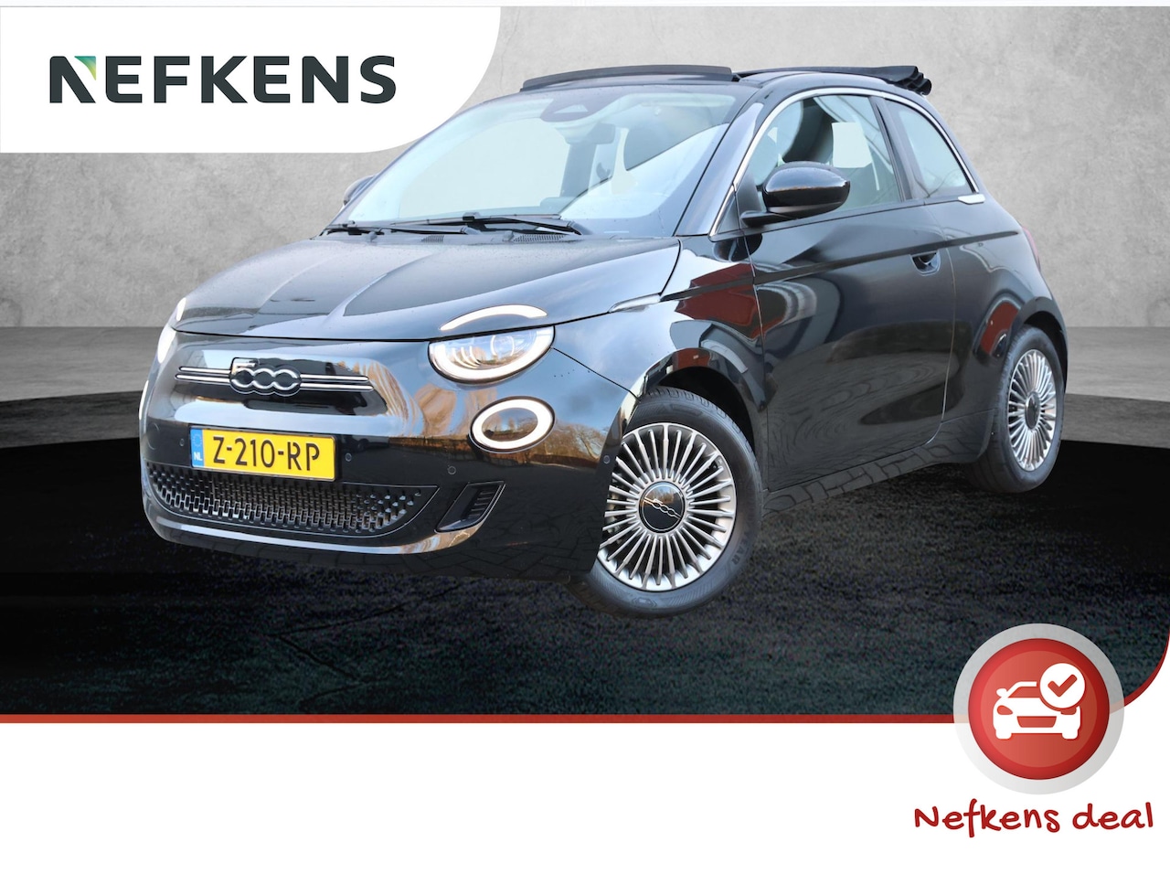 Fiat 500 C - Urban 24 kWh | 7"scherm | Achteruitrijcamera | Blindspot | Climate Control | 16" LMV | FUL - AutoWereld.nl