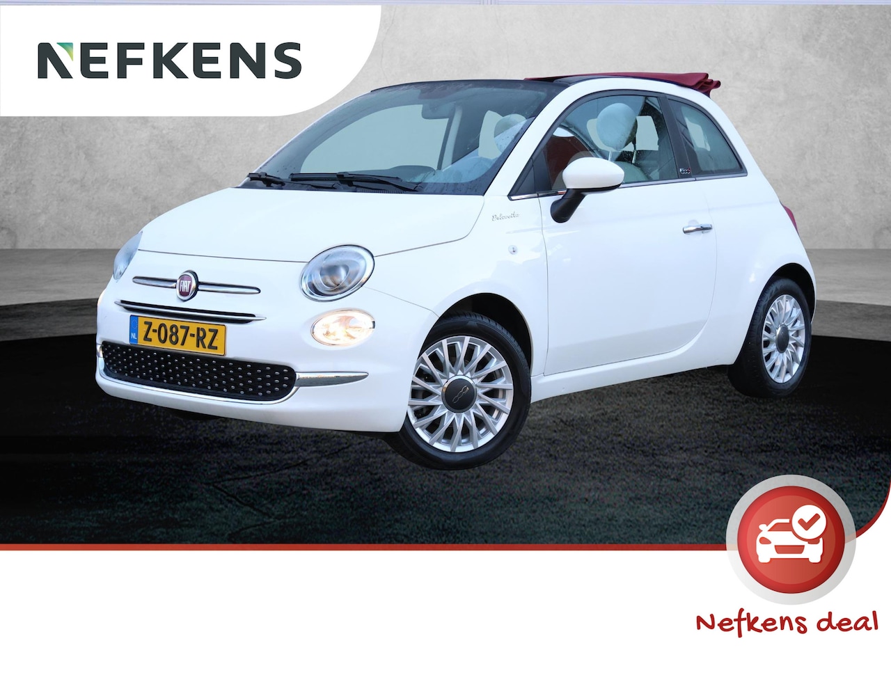 Fiat 500 C - Dolcevita Hybrid 70 pk | Navigatie via Apple Carplay/Android Auto | Climate Control | Crui - AutoWereld.nl