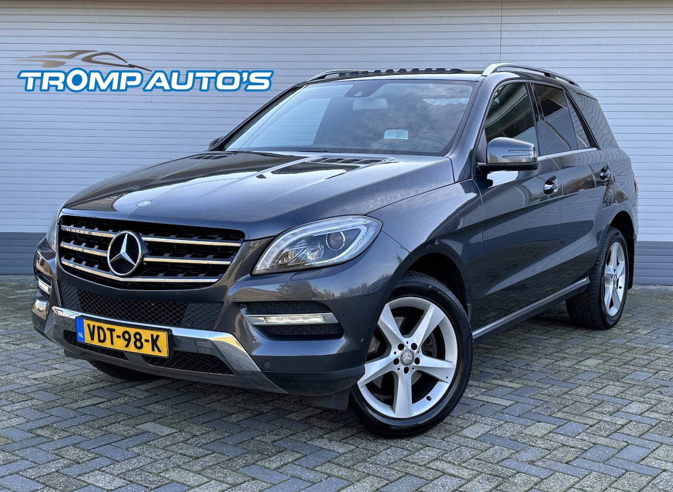 Mercedes-Benz ML-klasse - 350 BLUETEC 4MATIC |GRIJS KENTEKEN|MARGE|VAN|EURO6|NAVI|DAKJE| - AutoWereld.nl