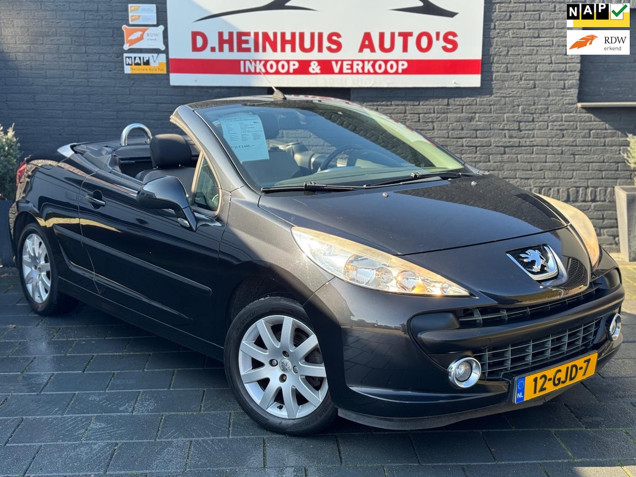 Peugeot 207 CC - 1.6 VTi NETJES&GOED ONDERHOUDEN - AutoWereld.nl