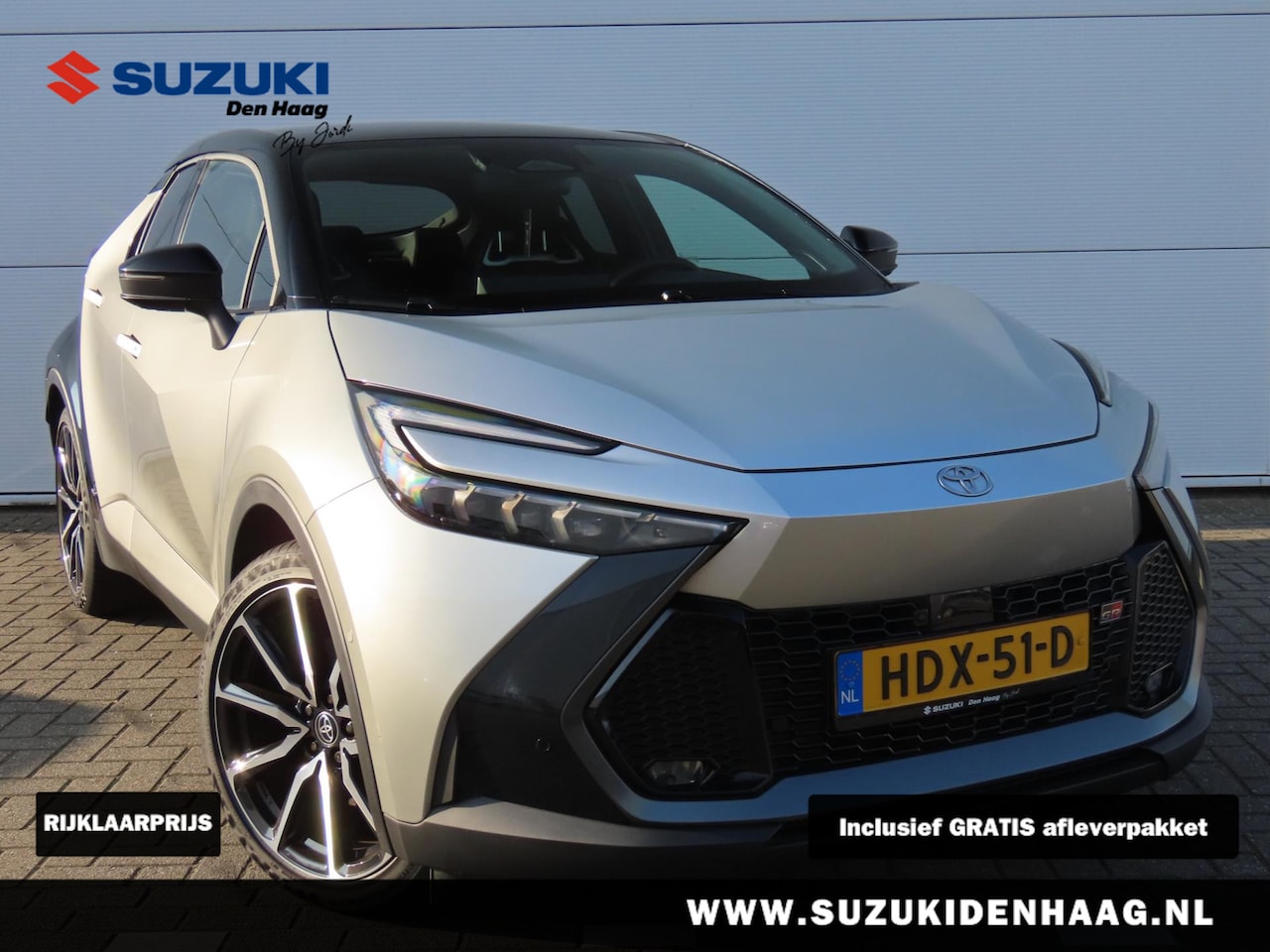 Toyota C-HR - 2.0 Hybrid 200 GR SPORT Première Edition | Panoramadak | Head-Up | 360 Camera | - AutoWereld.nl