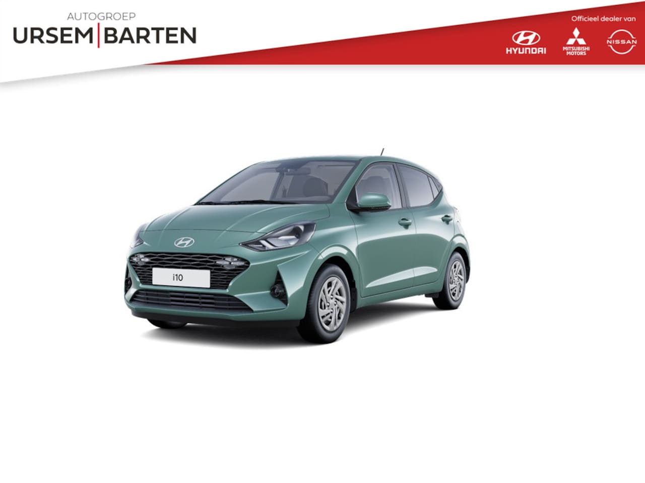 Hyundai i10 - 1.0 Comfort Mangrove Green Mica - AutoWereld.nl