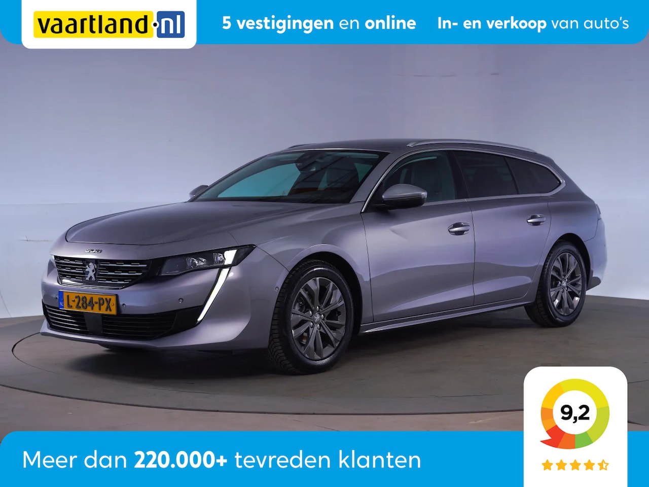 Peugeot 508 SW - 1.2 PT. Allure Aut [ Nav Camera Privacy glass ] - AutoWereld.nl