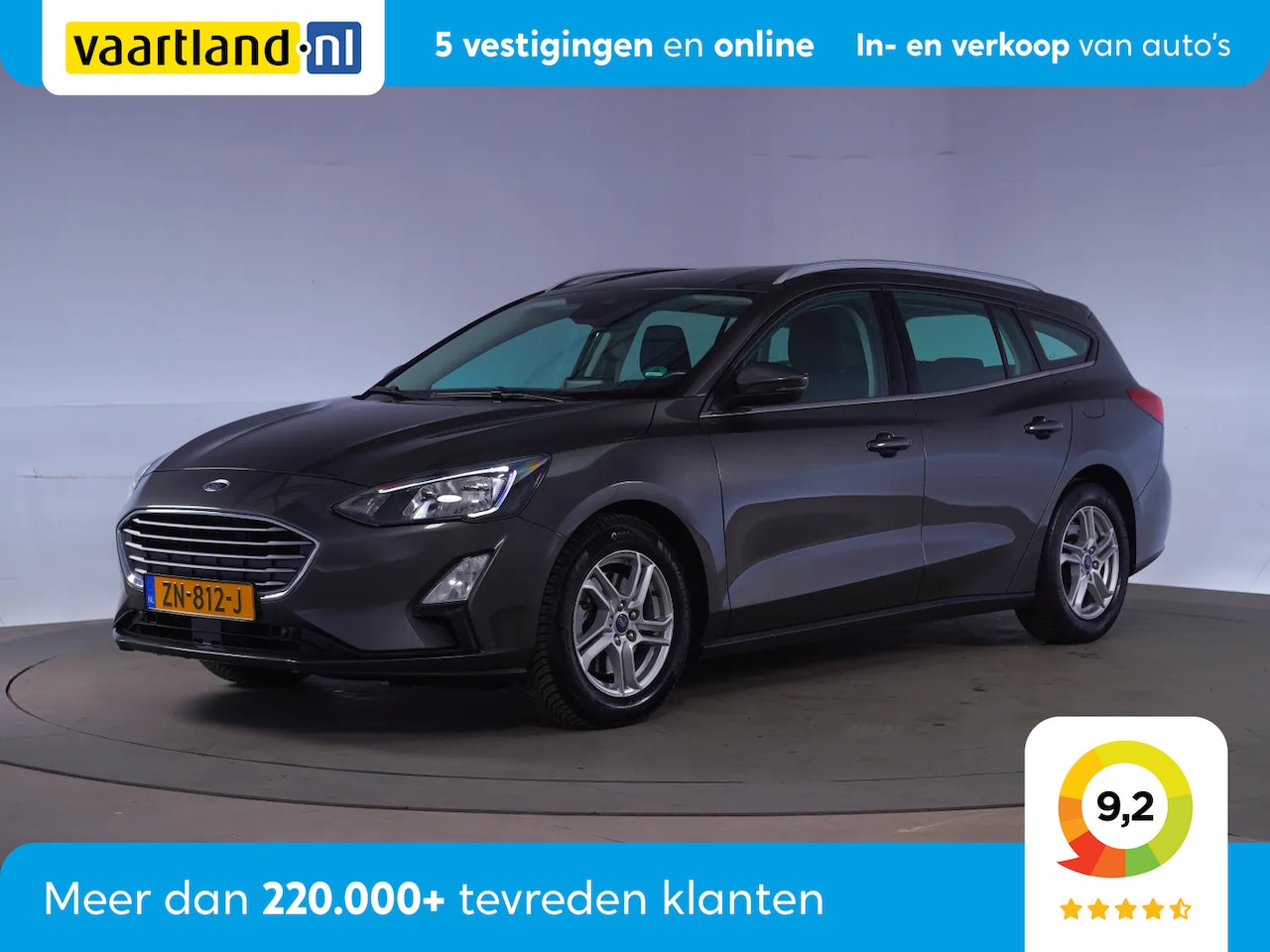 Ford Focus Wagon - 1.0 EcoBoost Trend Ed. Business [ Navi PDC Trekhaak ] - AutoWereld.nl