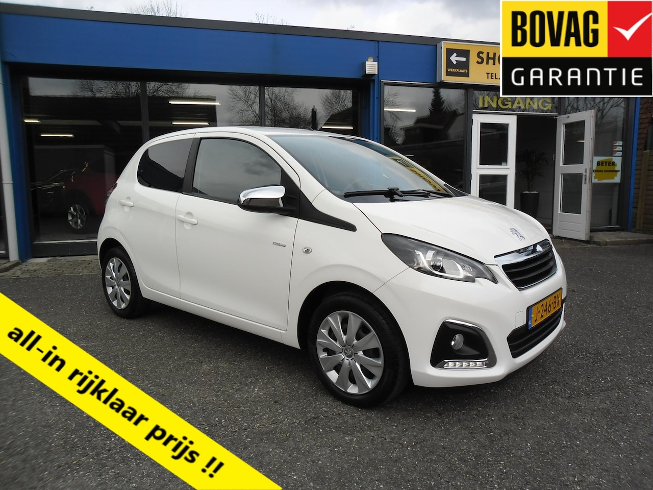 Peugeot 108 - 1.0 VTI 5 DRS STYLE AIRCO LED 18503 KM RIJKLAARPRIJS - AutoWereld.nl