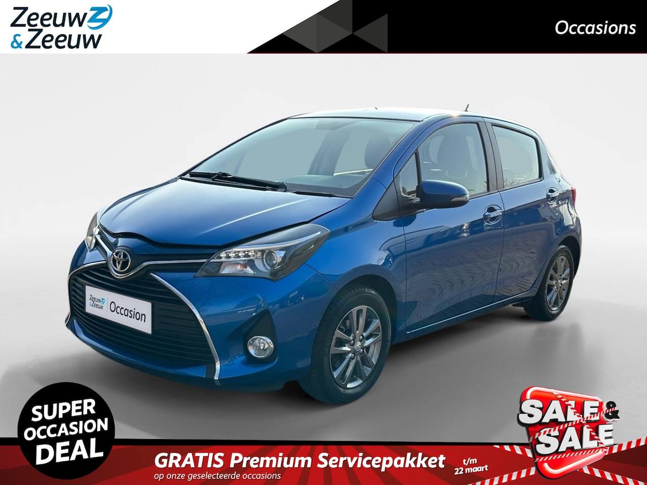 Toyota Yaris - 1.3 VVT-i Aspiration Navigatie | Climate Control | Trekhaak | Parkeersensoren | 12 maanden - AutoWereld.nl