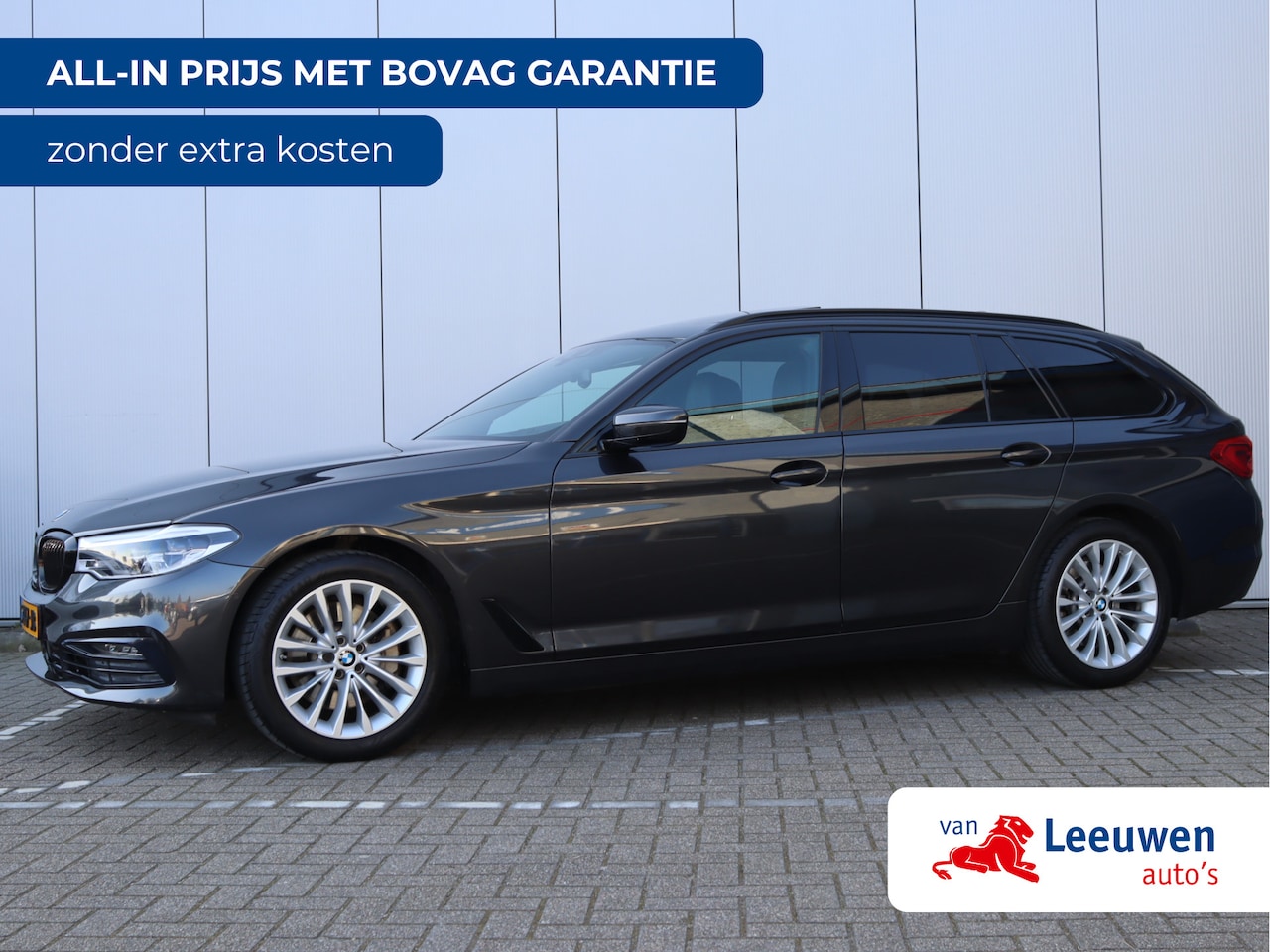 BMW 5-serie Touring - 530i High Executive | Panoramadak | Leder | Keyless | ACC - AutoWereld.nl