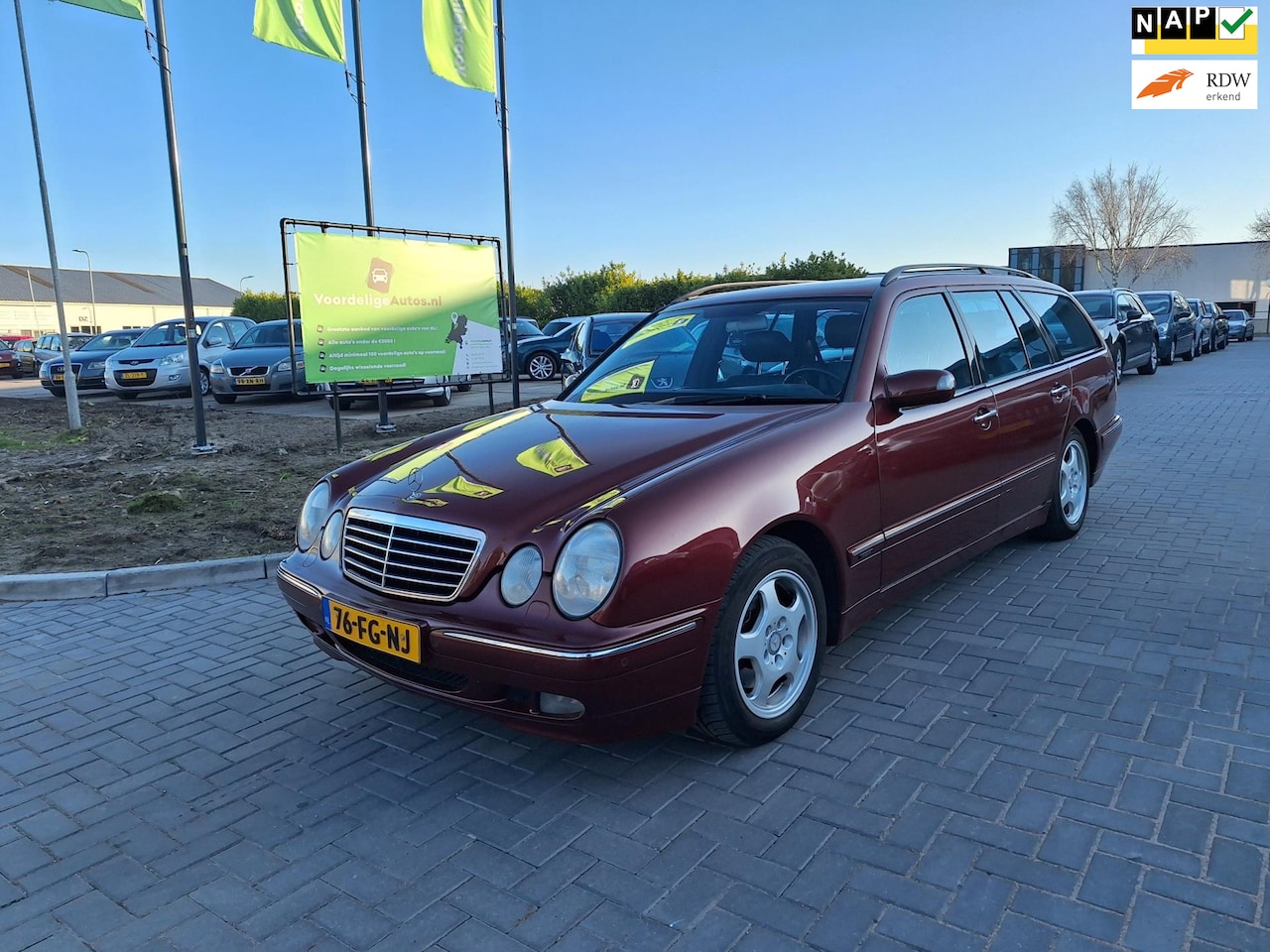 Mercedes-Benz E-klasse Combi - 280 Avantgarde / Zeer nette auto / APK maart 2026 - AutoWereld.nl