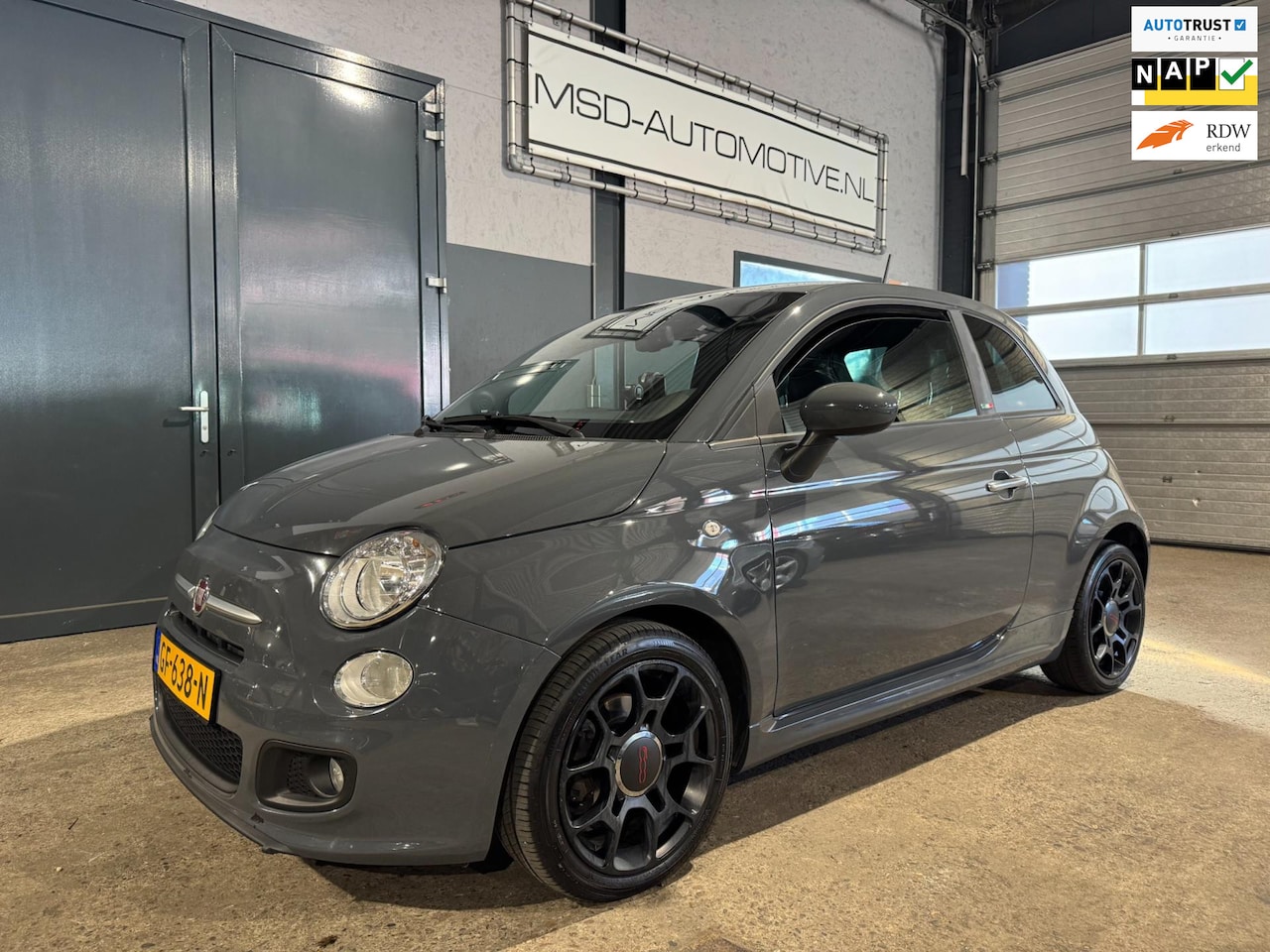 Fiat 500 - 0.9 TwinAir Turbo 500S Digidash Face lift Navigatie NAP - AutoWereld.nl